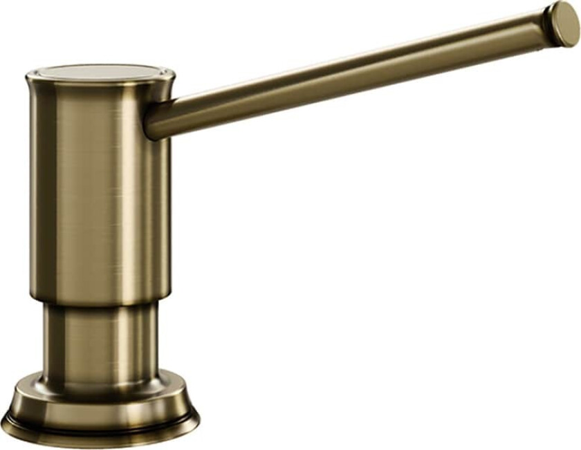 Livia såpedispenser (børstet messing)