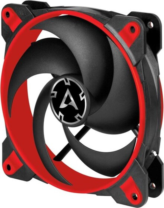 BioniX P140 - Red - Kabinettvifte - 140mm - Svart - 24 dBA