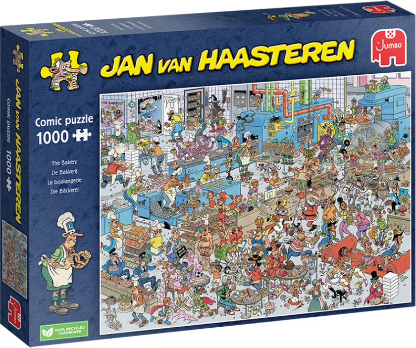 Jan Van Haasteren The Bakery Pussel 1000 bitar