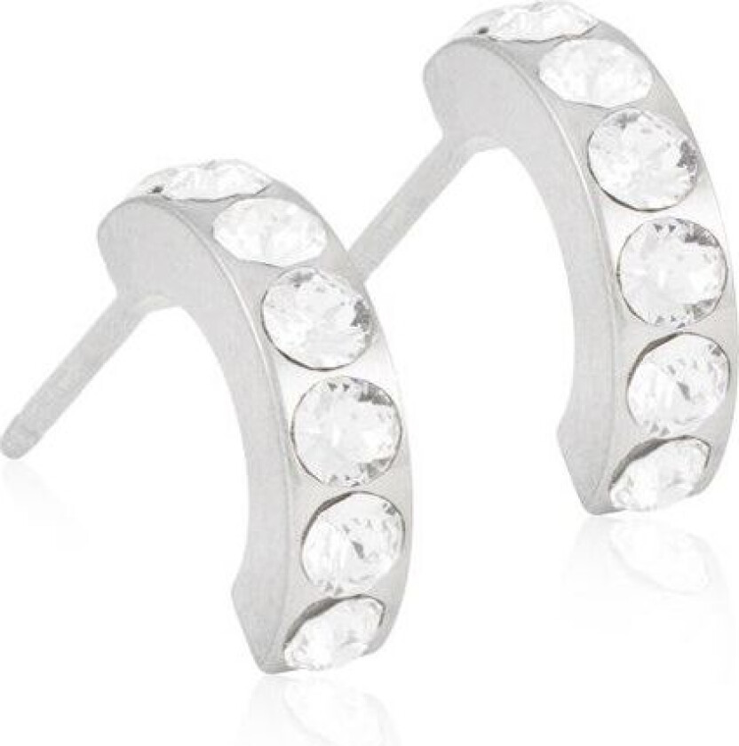 Natural Titanium Pendant Brilliance Curved