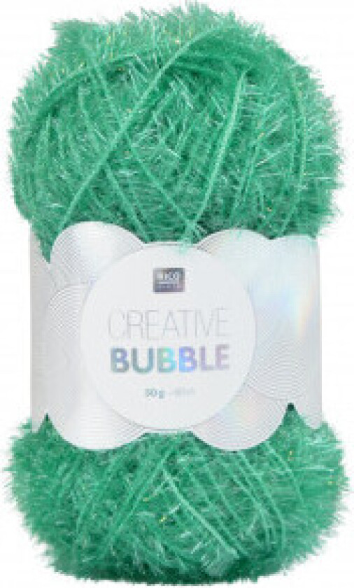 Creative Bubble Garn Unicolor 009 Grønn