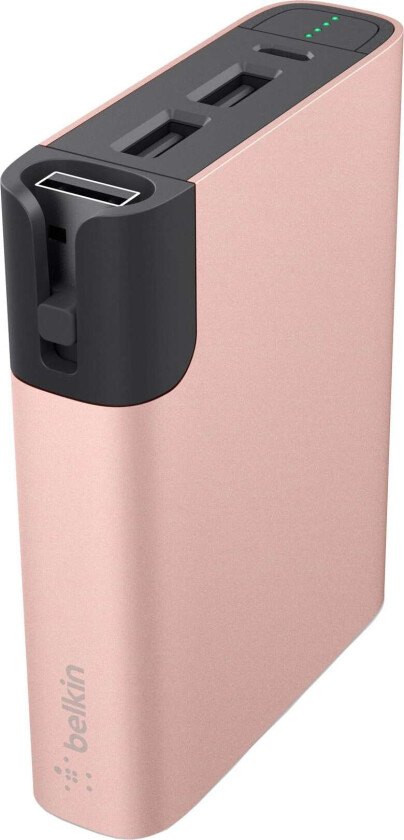 Mixit Power Rockstar 6600 batteripakke (rosegull)