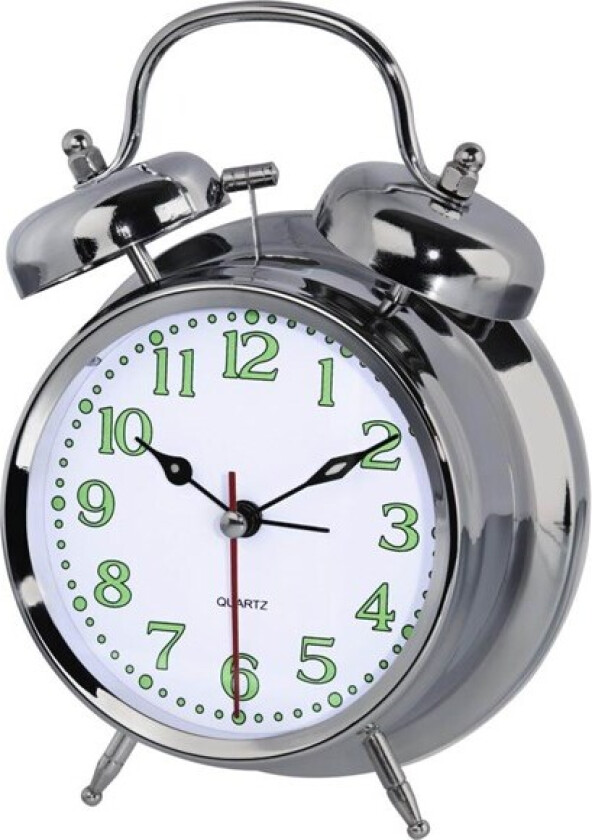 "Nostalgia" alarm clock silver