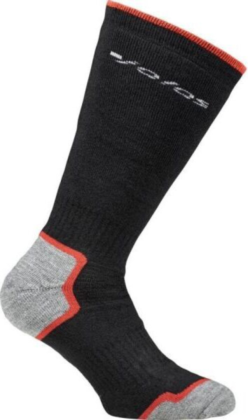 8223 Sokker unisex, svart, ekstra lang 36-38