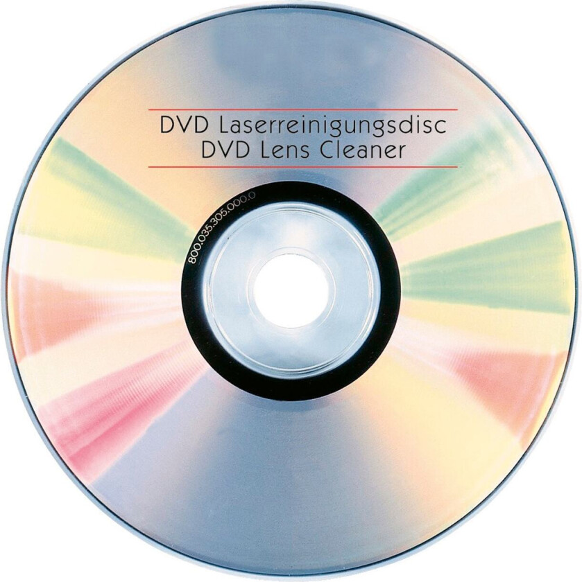 Rensedisk for DVD-spiller