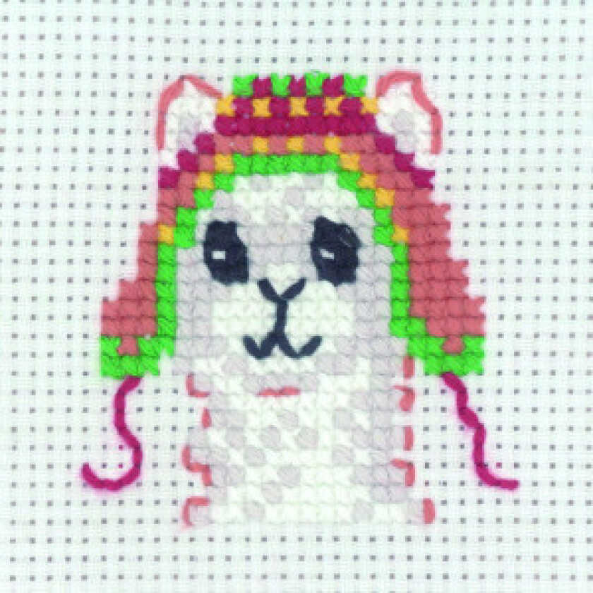 Broderisett Alpaca 8x8cm