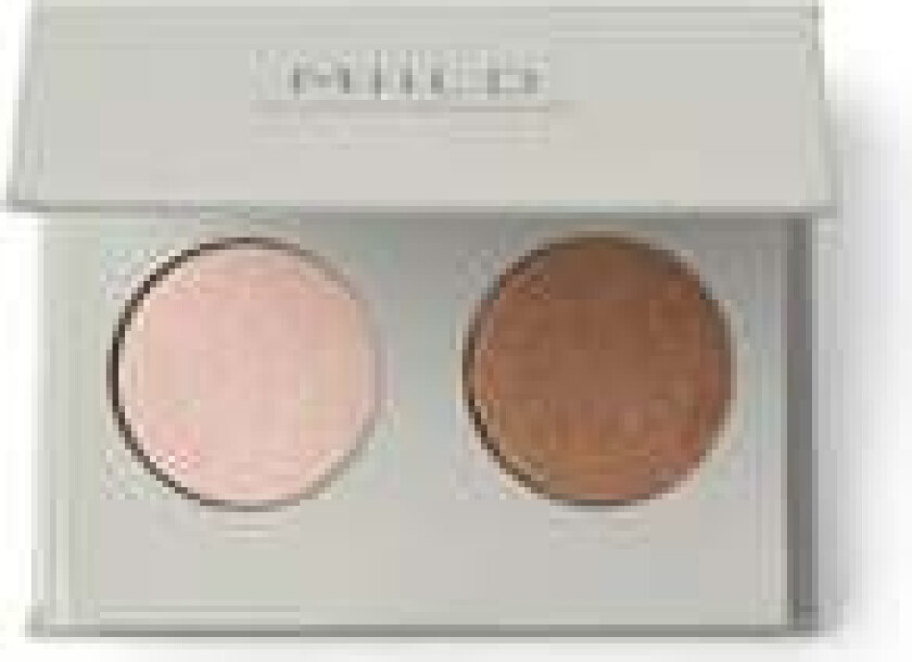 Natural Mineral Eyeshadow Duo Golden Aura