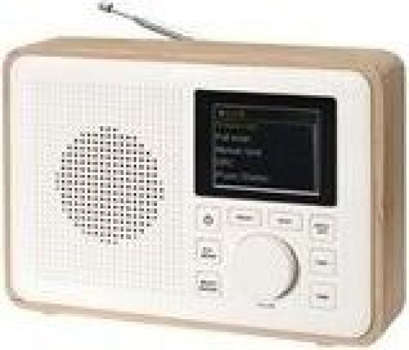 DAB-60LW DAB+ bärbar radio Beige Vit