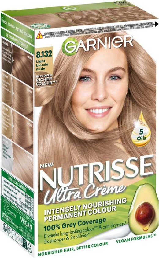 Nutrisse 8.132 Nude Medium Blonde