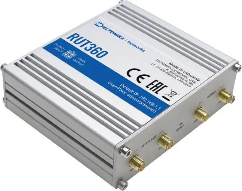 Rut360 Industriell Lte Cat6 Ruter
