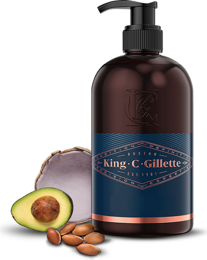 Bilde av King C Gillette Beard Wash 350ml