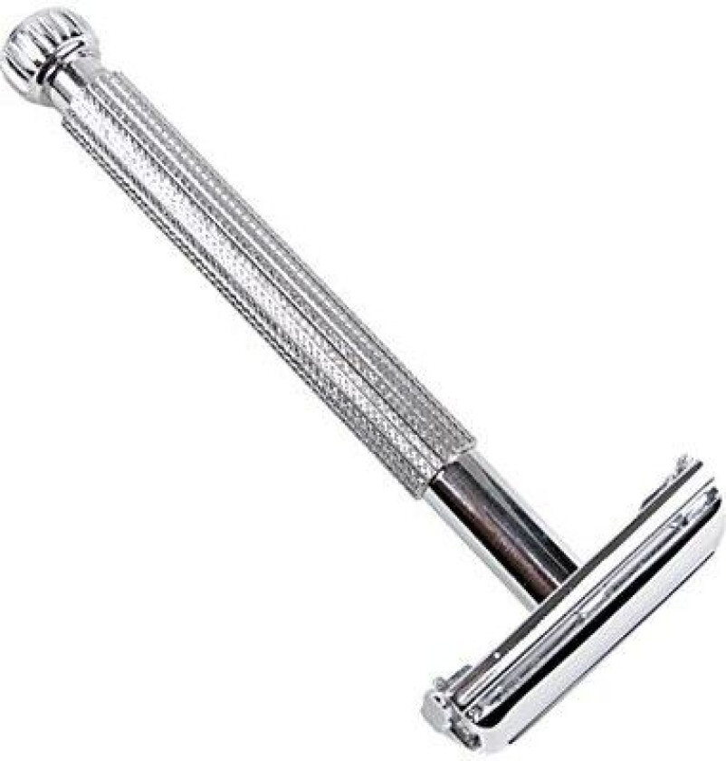 Parker Unisex Textured Long Handle Butterfly Open Safety Razor