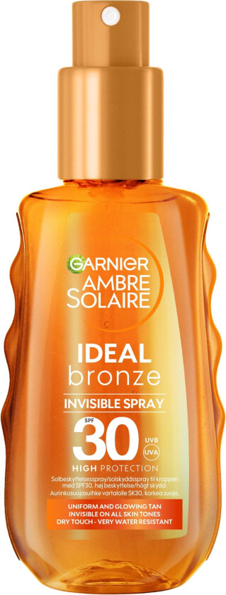 Ambre Solaire Ideal Bronze Invisible Spray SPF30 150 ml