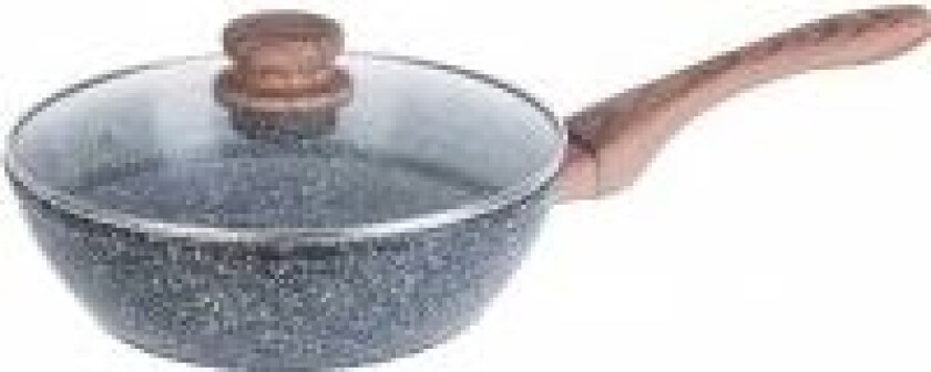 Frying pan KingHoff WOK GRANITE 24cm GRANITE WOOD KINGHOFF KH-1583