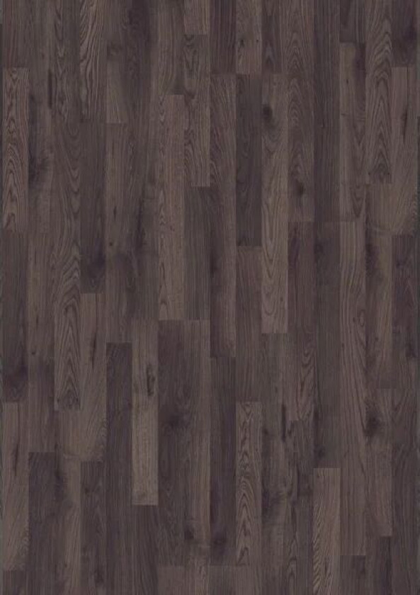 Laminatgulv Perstorp, Dark Brown Oak 3-Strip