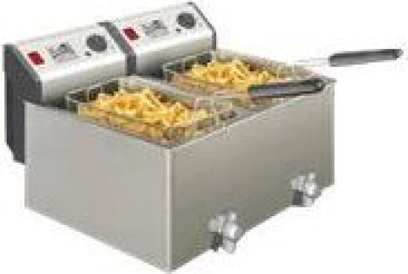 FRITEL TURBO SF 4920 - Dypsteker - 16 liter - 6.6 kW - rustfritt stål