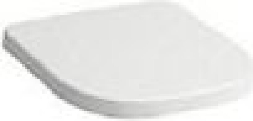 Laufen Meda sæde med soft - close og quick release, hvid