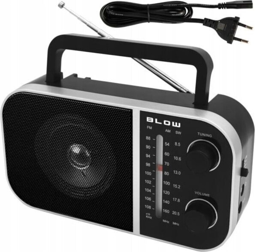 77-535 # portable analog radio am/fm blow ra6