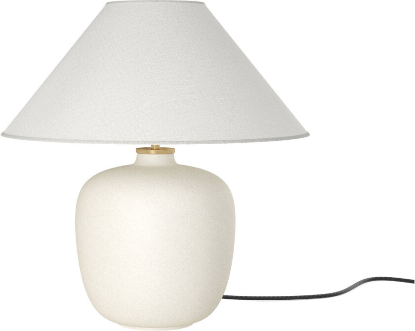 Torso Table Lamp 37 Sand / Off White