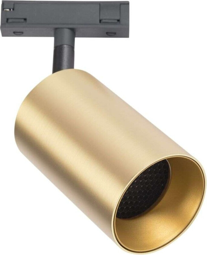 Designline Tube pro enkel spot GU10 - Messingfarget