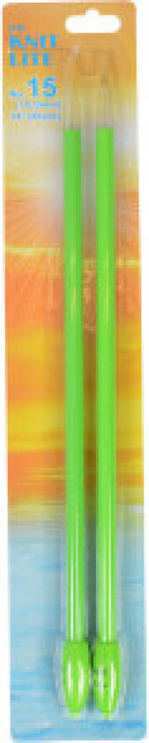 Strikkepinne / Genserpinne med LED-lys 36cm 10,00mm / 14