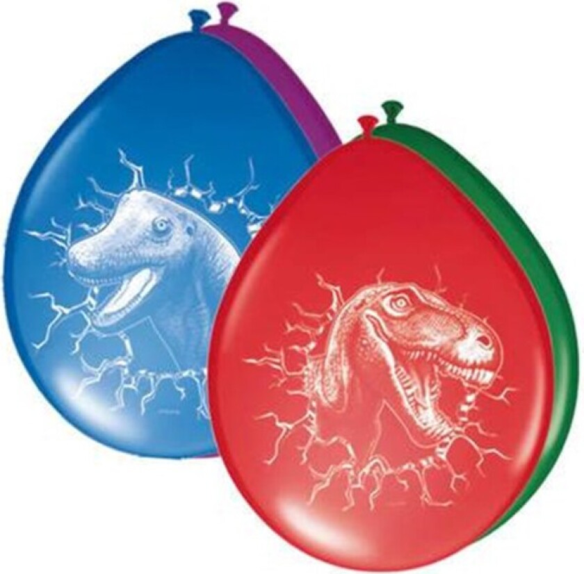 Dino Balloons 6pcs.