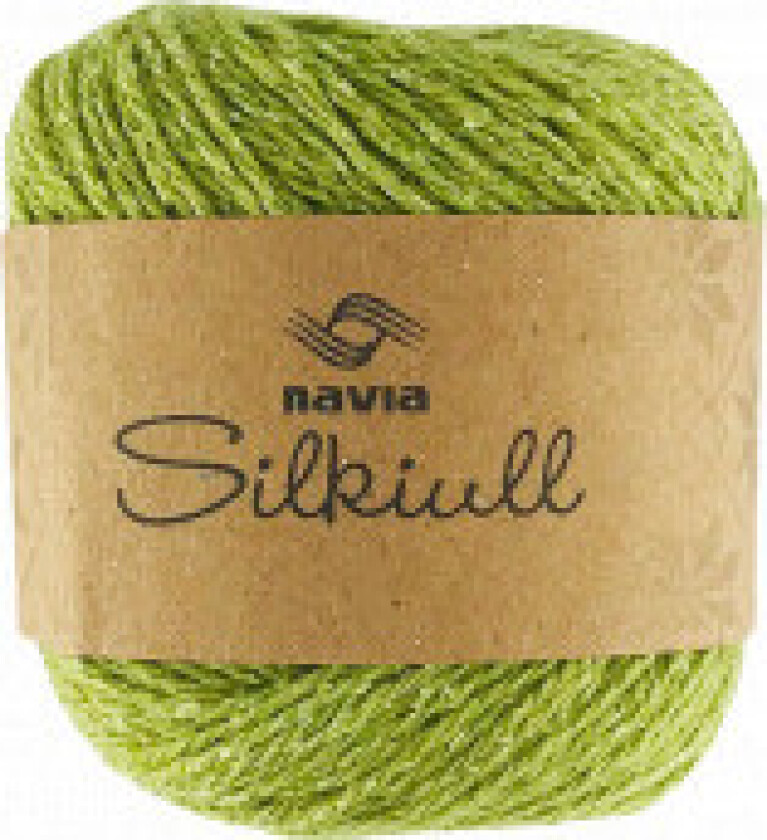 Silkeull Garn 623 Oliven