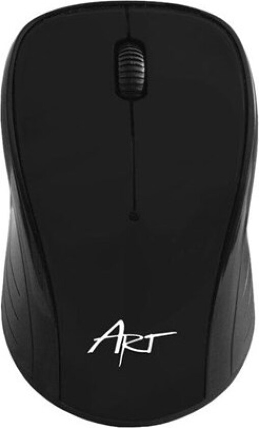 AM-92A - Mus - Optisk - 3 knapper - Svart