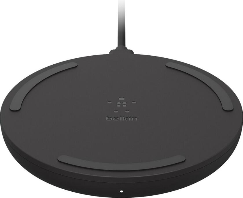 Trådløs Ladeplate 15 Watt Svart