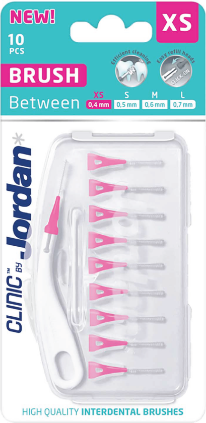 Clinic Brush Between XS - 0,4 mm, 10 stk