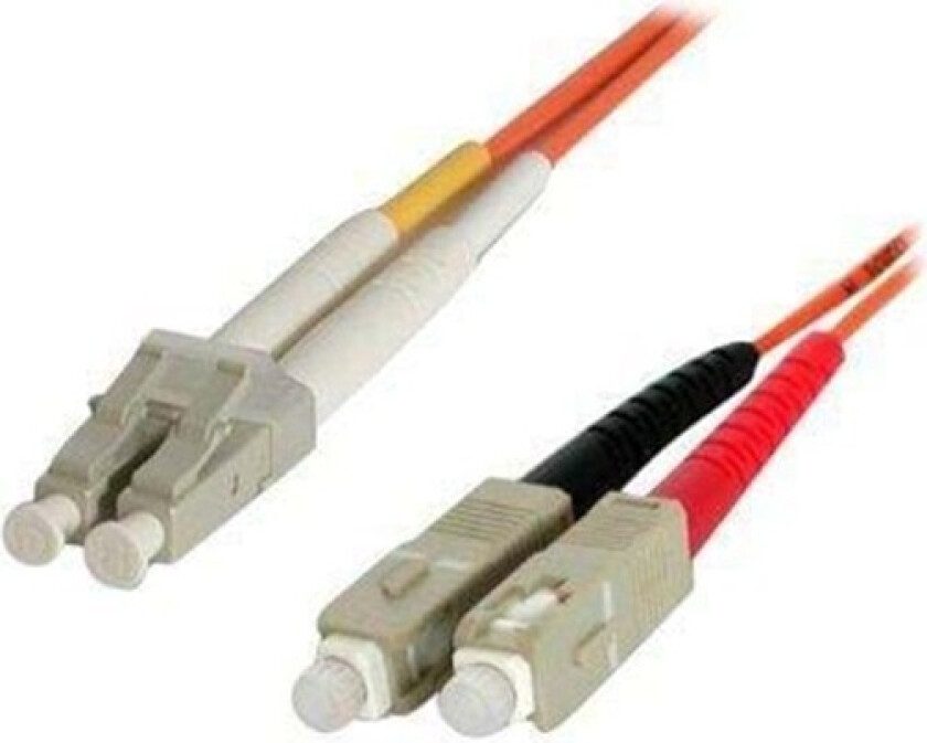 Multimode 62.5/125 Duplex Fiber Patch Cable LC-SC - netværkskabel