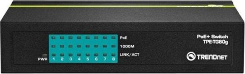 TPE TG80G GREENnet PoE+ Switch