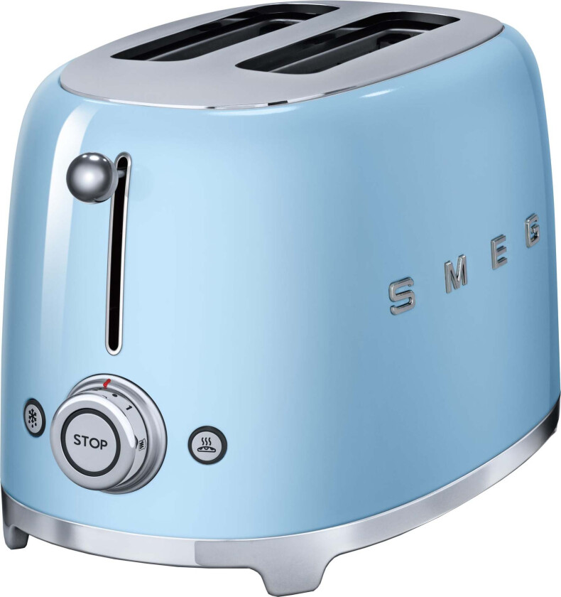 SMEG Brødrister pastellblå Tsf01pbeu