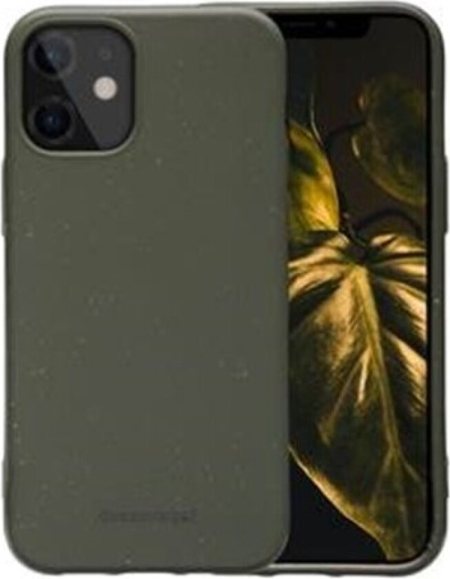 dbramante1928 Grenen iPhone 12 Mini Miljøvennlig Plastikkdeksel - Dark Olive Green