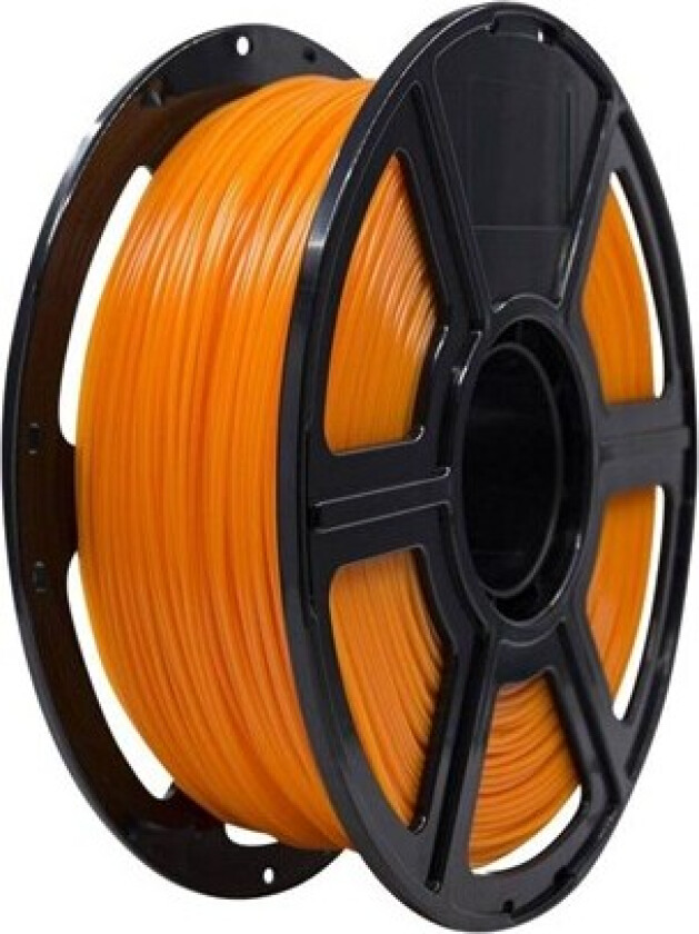 - orange - PLA filament - 3D printer