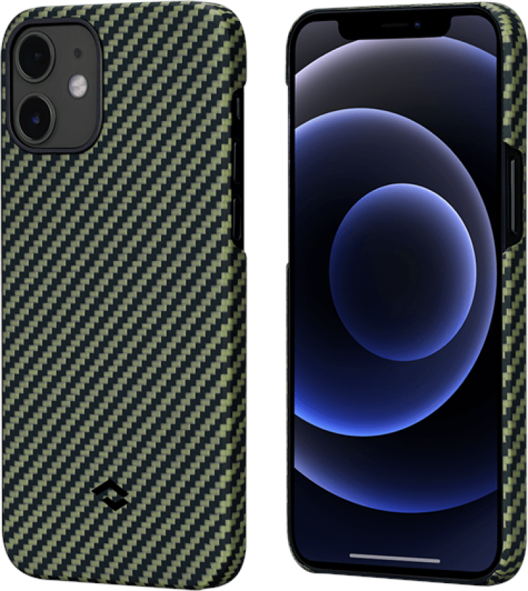 Apple iPhone 12 MagEZ Case - Black/Yellow Twill