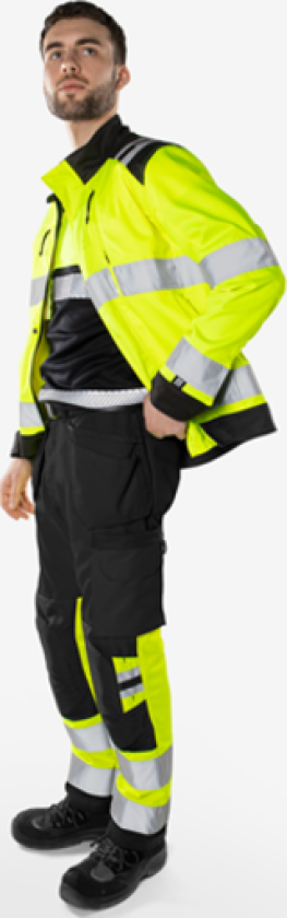 2640 GPLU Arbeidsbukse varselgul/marineblå Varselgul/Marineblå