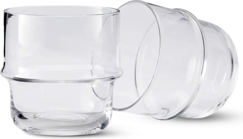 NM& Unda glass 2-stk. klar