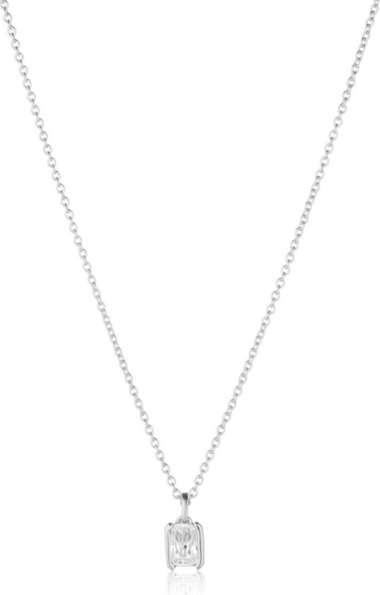 Roccanova Piccolo Sterlingsølv Halskjede Med Zirkonia SJ-N42260-CZ