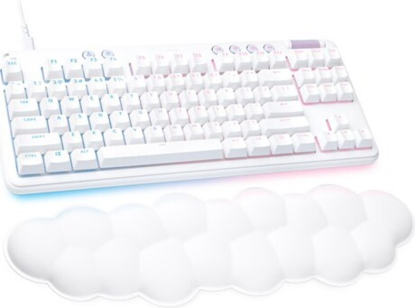 G713 - GX Brown - US - Aurora collection - Gamingtastatur - US English - Hvit