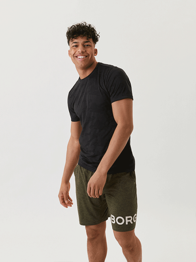 Men's Borg Performance T-Shirt S, Black Beauty