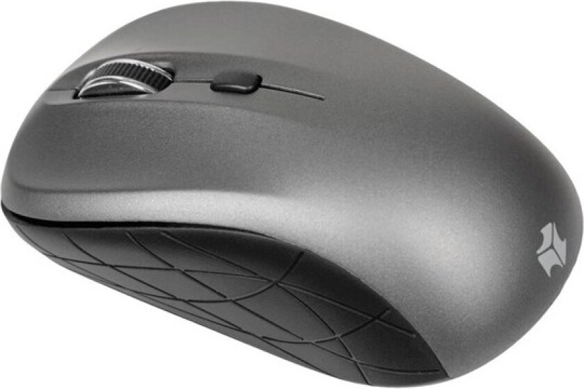 Rosella PRO - mouse - 2.4 GHz - grey - Mus - Optisk - 3 knapper - Grå