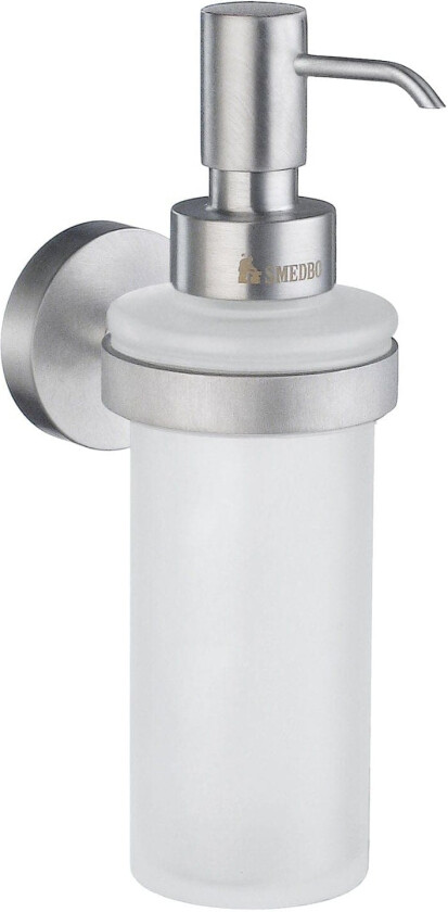 Home såpedispenser, børstet krom