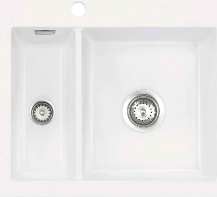 Bilde av Mera 60 kjøkkenvask, 59,5x51cm, hvit