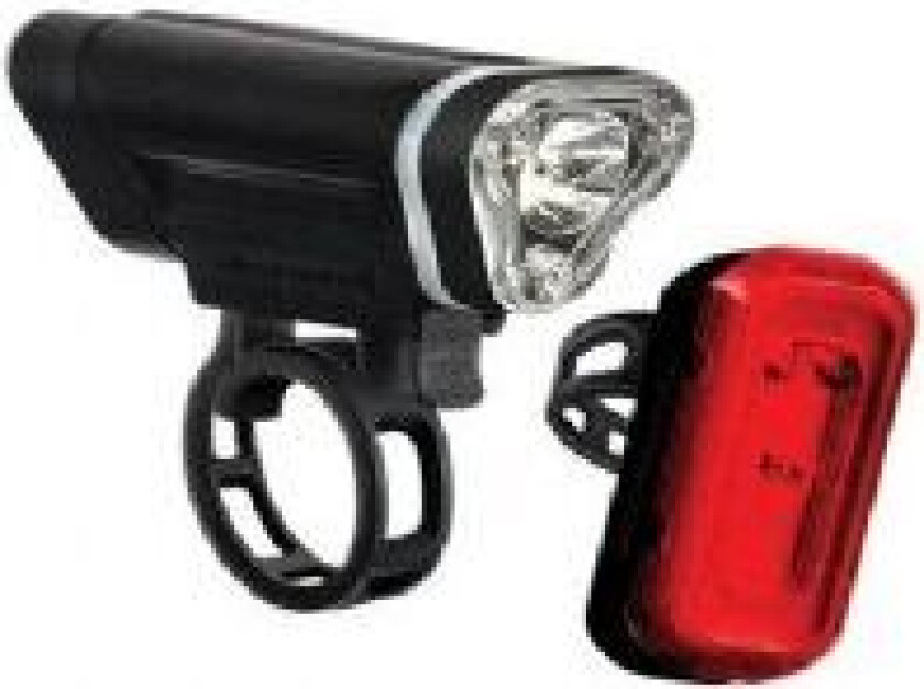 -lykter LOCAL 50 foran 50 lumen, LOCAL 10 bak 10 lumen (BBN-7053782)
