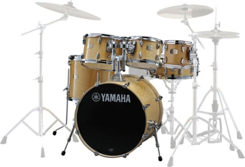 Stage Custom Birch Sbp2f5 Natural Wood - 5 Trommer (Shellpack)