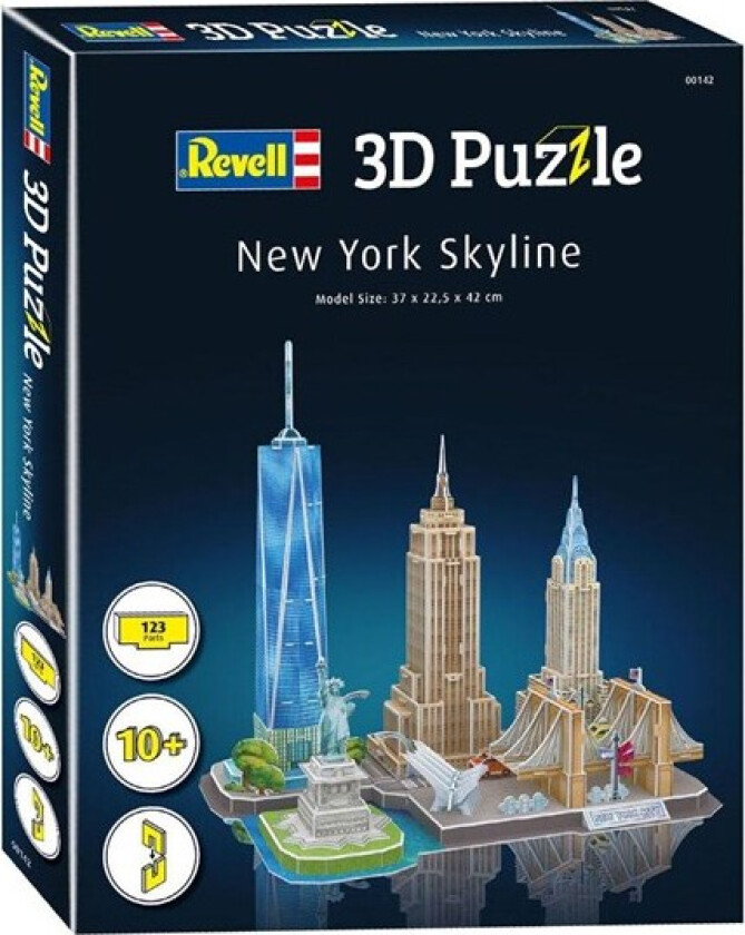 3D Puzzle New York Skyline 3D Puslespill