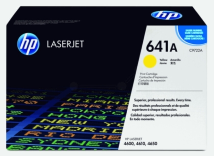 Hp Toner Gul - C9722a