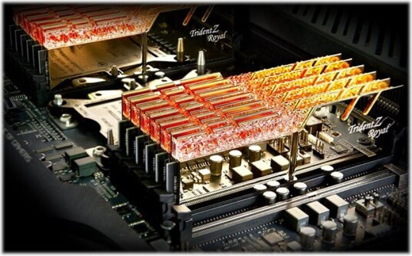 Trident Z Royal Series - DDR4 - kit - 16 GB: 2 x 8 GB - DIMM 288-pin - 4400 MHz / PC4-35200 - unbuffered