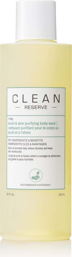 Clean Reserve Buriti & Aloe Body Wash 296ml